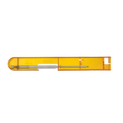 China Logo Can Be Customized Metal Straight Scalpel Handle Surgical Neurosurgical Handle for sale