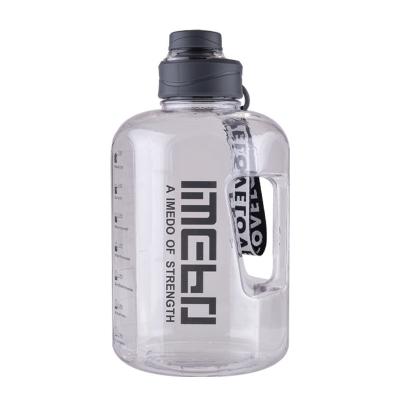 China Amazon Gym Fitness Sports Viable Success 2.2L BPA FREE Color Portable Tritan Grip Motivational Water Bottle for sale