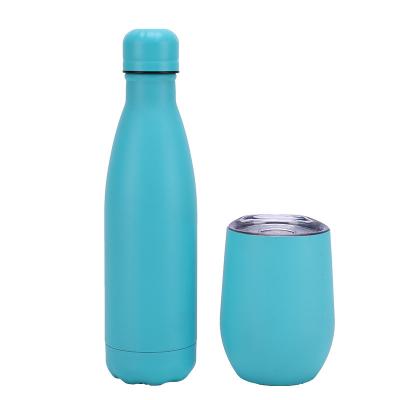 China Stainless Steel Viable Running Water Bottle 32 Vacuum Water Bottle 44OZ Sports Flask Custom Logo With New Wide Handle Straw Lid for sale