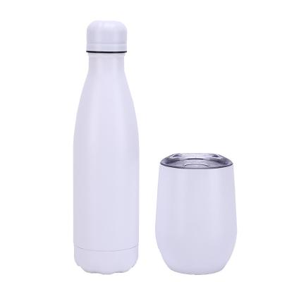 China Sustainable Eco-Friendly Bottle 500ml 750ml 1000ml 32oz Sports Cola Vacuum Stainless Steel Bulk Water Bottles With Free Sample for sale