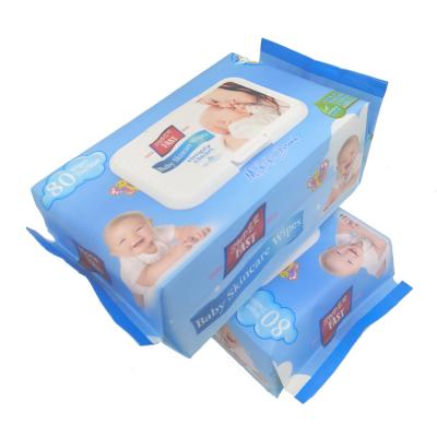 China Plain Biodegradable Disposable Wipes Flushable Bamboo Baby Wipes for sale