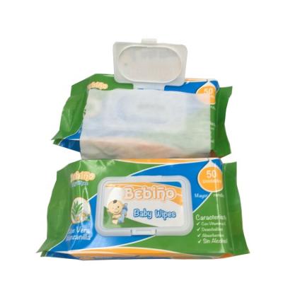 China Plain Delicate Manzanilla Sniffed Cotton OEM Pocket Facial Wipes for sale