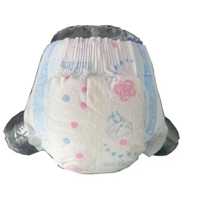 China Printed Absorbency And Breathable Disposable Comfy Baby Diaper for sale