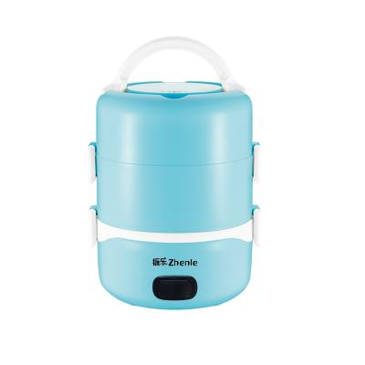 China One-button Start Factory Meal Food Warmer Wholesale Portable Electric Heating Lunch Box for sale