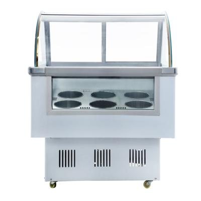 China Single-Temperature Refrigeration Equipment Ice Cream Display Showcase for sale