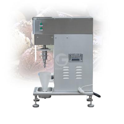 China Real Automatic Frozen Yogurt Swirl Automatic Gelato Swirl New Arrival Fruit Ice Cream Mixer Machine for sale