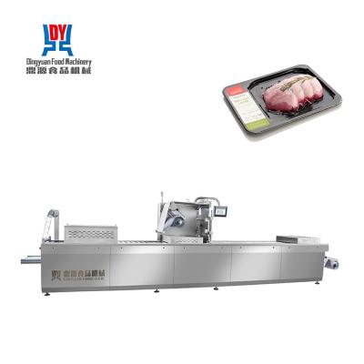 China Thermoforming Skin Packaging Machine for Meat Seafood Beef Salmon Thermoforming Skin Tray Sealer for Meat Salmon Beef Lamb for sale