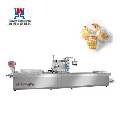 China Automatic Stretch Film Vacuum Packaging Machine with Double-Sided Thermoformed for Salted Egg Hard-Boiled Egg for sale