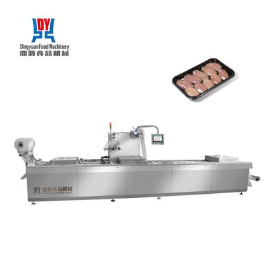 China Thermoformer Skin Food Packaging Machine for chicken meat for sale