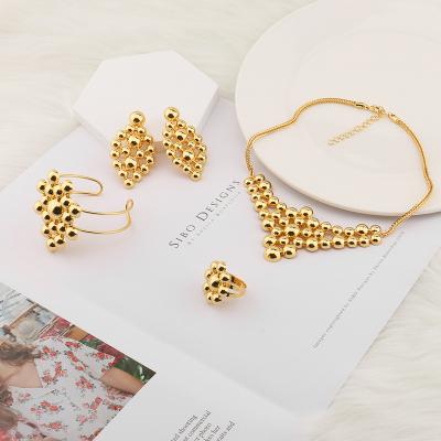 China High Quality Yueming Jewelry Women Nigerian Jewelry Sets High Quality Ladies Earrings Jewelry Sets for sale