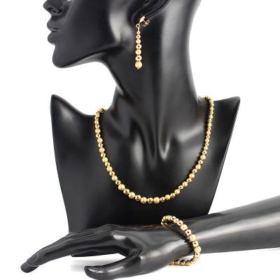 China Yueming CLASSIC Jewelry Natural Elegant Women Wedding Gold Dubai Jewelry Sets Latest Design Jewelry Sets for sale