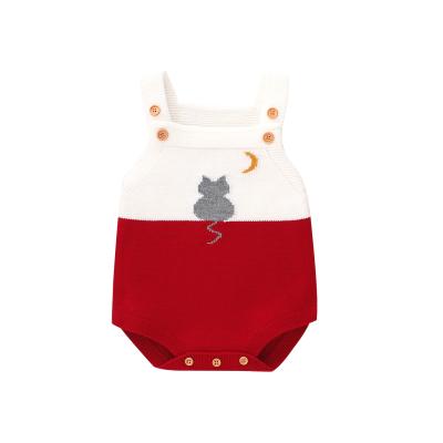 China Customized Modern Baby Kids Animals Super Comfortable Knitted Baby Romper Pattern Lovely Modern Bestselling Baby Clothes For Summer for sale