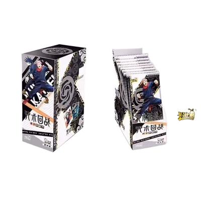 China Paper new wholesale Original kayou Jujutsu Kaisen Card Booster Box Anime Characters Cards Collection Playing Game Board Toys for sale