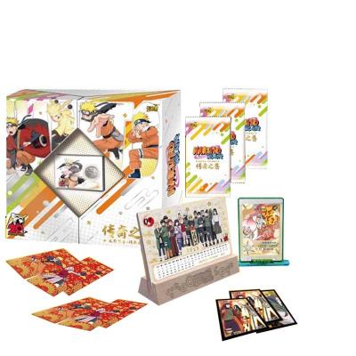 China Collectible Gifts wholesale KAYOU Narutoes binders new year box Rare SV Golden Cards Sasuke World Collection trading card binders for sale