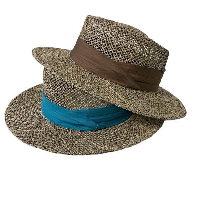 China Popular Design Chic High Quality Big Straw Hats For Women Summer Fashion High Quality for sale