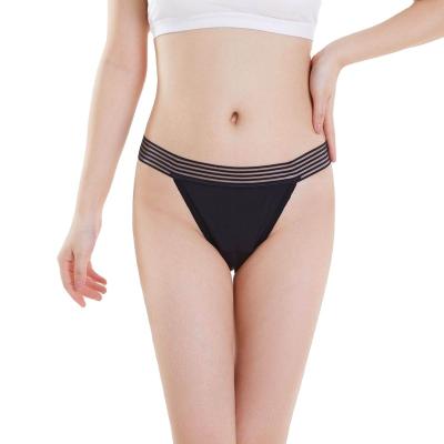 China Anti-Bacterial Women Sustainable Clothing Breathable Menstrual Underwear Period Bikini Swimwear for sale