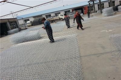 China 80*100mm Gabion Double Twisted Mesh Gabion Baskets Rock Fall Mesh for sale