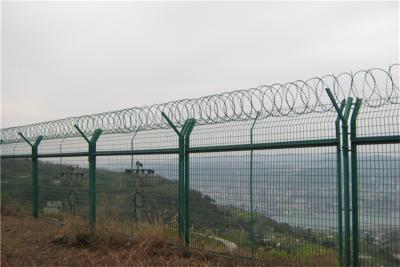 중국 가연제철 교도소 보안 울타리 Q235 레이저 블레이드 철 철 울타리 판매용