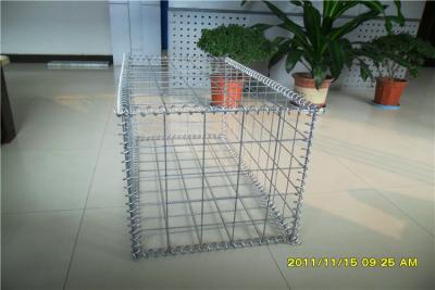 China Gegalvaniseerde Ijzer Gelaste Gabion-de Steendoos 2.7mm4mm van Doosgabion Te koop