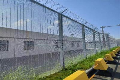 Cina Fence di rete di filo rivestito in polvere pannelli di sicurezza saldato 358 Recinzione di rete di prigione in vendita