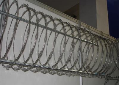 China Durable Razor Fence Sports Galvanized Steel Wire BTO22 CBT65 for sale