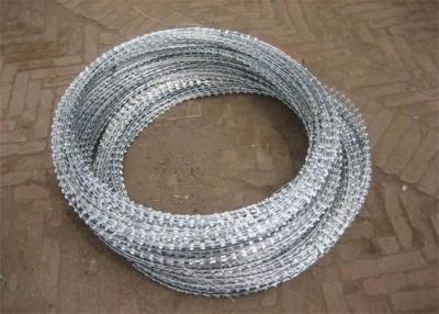 China High Density Galvanized Iron Concertina Barbed Razor Wire Mesh Fence for sale