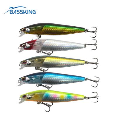 China Plastic Best Selling 5 Colors Can Choose 10cm Floating Minnow 14g Baits Lure Bait Swimbait Fishing Plastic Bass Wobbler for sale