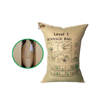 China High Quality Truck Cargo Airbags Protection Packing Kraft Paper Dunnage Airbag For Transportation for sale