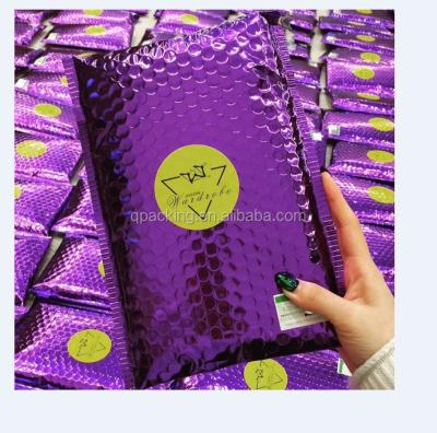 China Shock Resistance Qpack Offer Free Sample Metallic Foil Mailing Bags With Different Size for sale