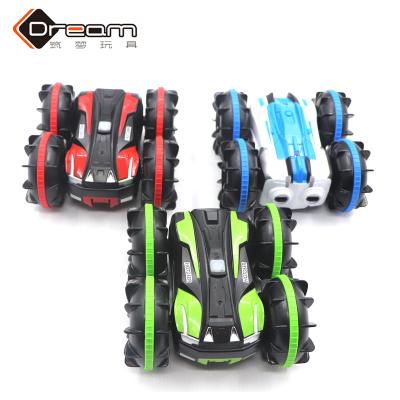 China wholesale high quality remote control land and water remote control 2.4G 2.4G four-wheel drive amphibious toy car for sale