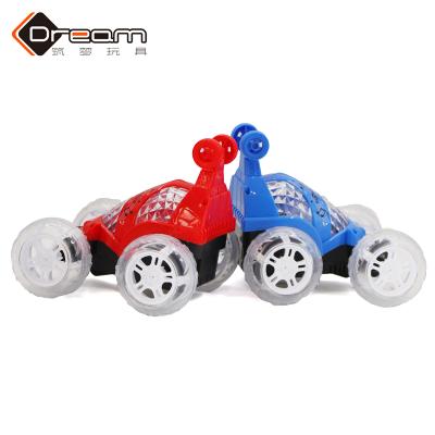 China 2.4G 2.4G Remote Control Kids Toy Electric RC Car 360 Degree Flip Stunt Car with Music and Lights for sale