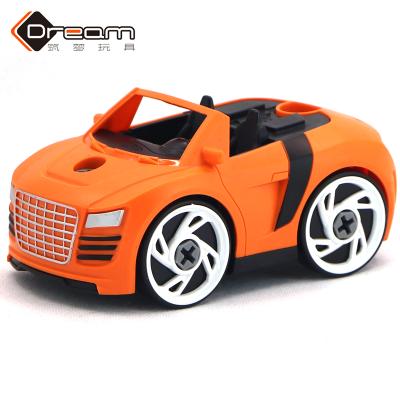 China Hot Popular Cheap Safety Kids School Toys Disassembly And Mini Assembly Model Car Toys for sale