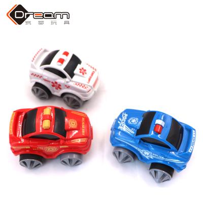 China Latest Eco-Friendly Material Products Cute Friction Power Vehicle Fun Pull Back Car Toys DIY Mini Truck Toys For Kids for sale