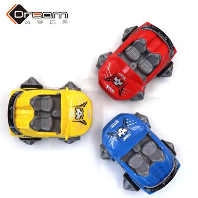 China Hot Sale Eco-friendly Material 3 Colors Cute Pull Back Mini Vehicle Toys Friction Cartoon Amusement Car Toys For Children for sale