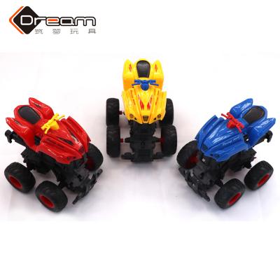 China Kids Friction Model Car Toy Mini Inertial Big Wheel Off-Road Vehicle Eco-friendly Material Top Selling Toys for sale