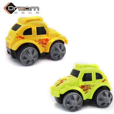 China Best Selling Custom Vehicle Eco-friendly Material Kids Inertia Toy Cartoon Plastic Pull Back Mini Friction Car Toys for sale