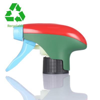 China High Quality Non Recyclable Spill All PP Trigger Plastic Sprayer Trigger Sprayer With Good Price for sale