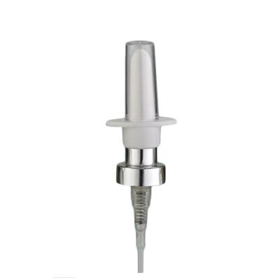 China Hot Sale 20mm Non Spill Crimp On Nasal Spray 18/410 Nose Sprayer for sale