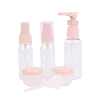 China BEAUTY PACKAGING Personal Care 30g Cream Jar Plastic Bottle With Treatment Pump for sale