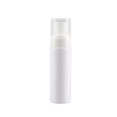 China BEAUTY PACKAGING Hot Sale White Pump Bottle Cosmetic Bottle With Dispenser Pump for sale