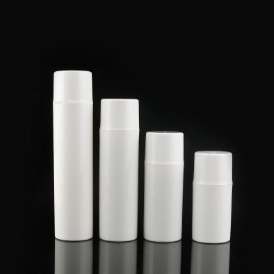 China Popular Fine Airless Plastic Lotion Household Products Airless 15ml 30ml 50ml PP Bottles for sale