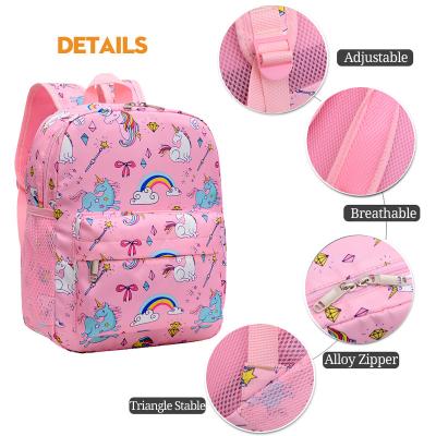 China Fashoion Children's RainbowCute Schoolbag Kids Unicorn Cartoon Bookbag Kindergarten Primary School Backpacks Trendy backpack for kids for sale