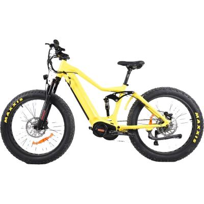 China Good Quality 48V17.5AH 7-11 Speed ​​Aluminum Alloy Fat Tire Electric Bike 1000w 26