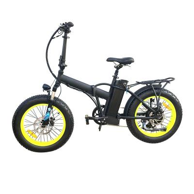 China The electric bikes scout aluminum alloy front suspension 48V500W folding tire fat model fat electric bicycles for sale