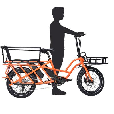 China Most popular motor bafang bike aluminum alloy 350W electric cargo bicycle china fat wheels accessories for sale