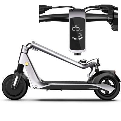 China Powerful 2 Wheel Adult Electric Scooter Unisex Lightweight Waterproof Folding Scooter 300w for sale