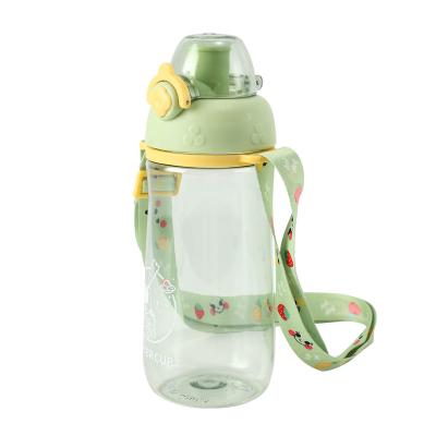 China Kids Bpa Free Viable Clear Cute Kids Water Bottles Plastic Water Bottle For Child for sale