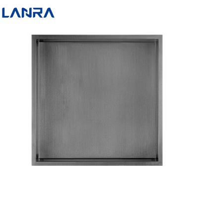 China Square Bathroom Handmade Wall Shower Niche with Gray Color for sale