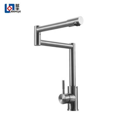 China Thermostatic Faucets Cheap Price Durable 304 Stainless Steel Desk Mounted Kitchen Faucet for sale