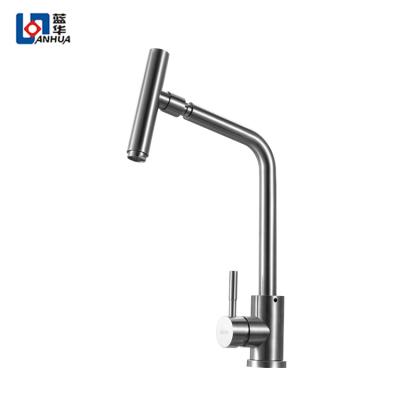 China Outdoor Sense Faucets Water Faucet Types / Pull Out Kitchen Faucet For Sink for sale